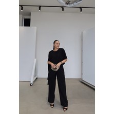 Özge Özgenç Beli Lastikili Modal Pantolon