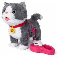Selin Toys Şarjlı Dev Boy Kumandalı Yürüyen Müzikli Kedi