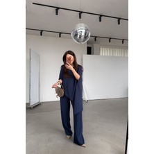 Özge Özgenç Beli Lastikili Modal Pantolon