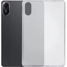 Forzacase Redmi Pad 2 11 Inch ile Uyumlu Silikon Kılıf Buzlu Şeffaf - FC013