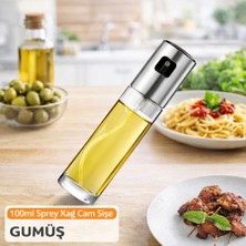 SOLMIA HOME 100 ml Sprey Yağ Şişesi Cam Yağdanlık – Zeytinyağı, Sirke, Limon ve Sos Sprey Şişesi – Airfryer, Diyet ve Mutfak Için Yağ Spreyi (3 Renk Seçenekli)