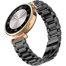 Kordify Huawei Watch Gt6 41 mm / Gt5 Pro 42 mm / Gt5 41 mm / Gt4 41 mm Uyumlu 18 mm Paslanmaz Çelik Klasik Saat Kordonu – Şık & Dayanıklı Metal Kayış