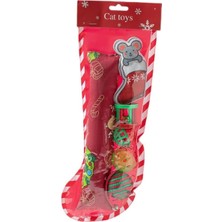 Yılbaşı Konseptli Kedi Oyuncak Seti