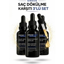 Growblue 3lü Erkek Saç Dökülme Karşıtı Serum 50 ml | Kök Güçlendirici Bakım