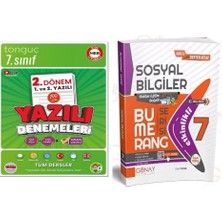 Tonguç Akademi 7. Sınıf Yazılı Denemeleri 2. Dönem 1 ve 2. Yazılı ve Günay Yayınları 7. Sınıf Sosyal Bilgiler Etkinlikli Bumerang Serisi