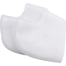 Eco Lounge Silikon Topuk Çorabı Beyaz Renk