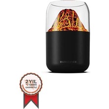 Torima Y10 Hava Nemlendirici Aroma Difüzör Renkli Işıklı Sessiz Masaüstü Hava Nemlendirici Siyah