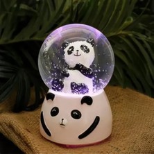 Siyah-Beyaz Panda Kar Küresi Büyük Boy