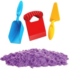 Eco Lounge 03694 Dede, Aksesuarlı Mor Kinetik Oyun Kumu 1000 gr