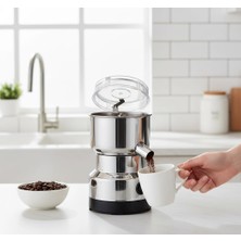 Eco Lounge Kahve ve Baharat Öğütücü Makine Paslanmaz Çelik Kompakt Tasarım