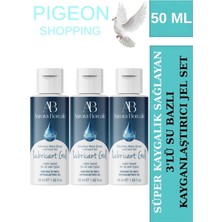Aşkın Deposu 3pıgeon Shoppıng-Auroraboreale Sade Su Bazlı 50ML Kayganlaştırıcı Jel Süper Doku Süper Akışkanlık 3 Adet 50 ml Jel3