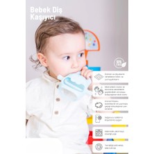 Eco Lounge Mavi Bebek Silikon Diş Kaşıyıcı