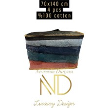 Eco Lounge Nevresim Dünyası 70X140 4'lü Havlu Prime 5