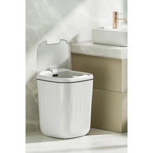 Eco Lounge 20 Lt Sensörlü Çöp Kovası – Akıllı Antibakteriyel Pilli Otomatik Kapaklı 4 Kalem Pil Dahil