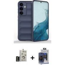 Galaxy S24 Atlas Koleksiyonu - Siyah Vanessa Magic Cam + Gold Bilvis Titan Kamera Lens