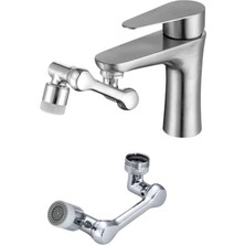 Eco Lounge 1080° Çok Yönlü Musluk Aparatı Püskürtme ve Köpük Akışlı