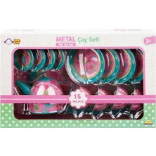Eco Lounge 02169 Metal Oyuncak Çay Takımı 15 Parça -Sunman