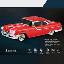 Eco Lounge Pontiac Klasik Araba Tasarımlı Bluetooth Hoparlör