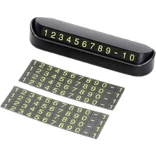 Eco Lounge Tüm Araçlara Uyumlu Araç Içi Park Numaratör Oto Araç Numaratör