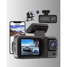 Eco Lounge Ön Arka ve Iç Kamera Dashcam 360° Kapsamlı Full Hd Araç Güvenlik Sistemi