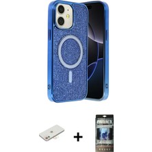 Cepte Toptan iPhone 11 Eksen Çizgi - Siyah 34D Hayalet Izgaralı Cam + Yeşil Renkli Kamera Lens Koruma Cam