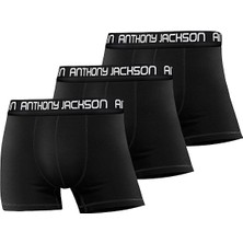 Anthony Jackson Likralı 3'lü Kutu Premium Erkek Boxer Felıx