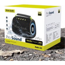Music Apollo Apollo S22 Waterproof Pro Sound Suya Dayanıklı Hoparlör