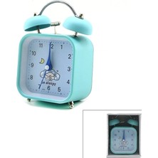 Renkli Kare Masa Çalar Saati