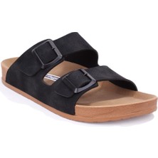 Dagoster DMA75-963001 Siyah Ortopedik Günlük Erkek Terlik