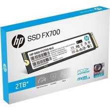 Fantastik Store Hp 8U2N5AA, FX700, 2tb, 7200/6200, Gen4, Nvme Pcıe M.2, 3D Nand, SSD