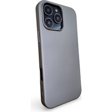 Epro iPhone 16 Pro Max Uyumlu Kamera Koruma Çıkıntılı Içi Kadife Yüksek Kalite Esnek Silikon Kılıf