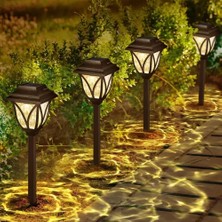 6’lı Solar Bahçe Aydınlatması Gün Işığı