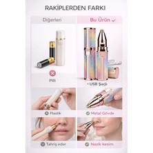 Kadınlar Için Premium 2in1 Tüy Alma Cihazı, Güçlü Motorlu ve Ciltte Iz Bırakmayan Tasarım