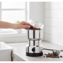 Kahve ve Baharat Öğütücü Paslanmaz Çelik Yüksek Kapasiteli