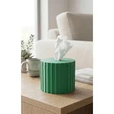 Blurix Modern Peçetelik | Dekoratif Peçete Kutusu | Yeşil - PEÇETE DAHİLDİR