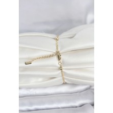 cm 14K Gold Renk Burgu Topçuk Model Kadın Bileklik