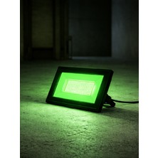 Schuar 50W Slim LED Projektör Yeşil Işık 3600LM