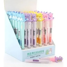 07 Uçlu Ledli Dinazor Tasarımlı Kurşun Kalem