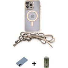 Cepte Toptan iPhone 12 Pro Max Eksen Özel Seri - Siyah Joko Magic 5d Hayalet Cam + Gökkuşağı Shine Kamera Lens Koruma Cam