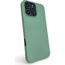 Epro iPhone 16 Pro Max Uyumlu Kamera Koruma Çıkıntılı Içi Kadife Yüksek Kalite Esnek Silikon Kılıf