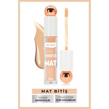 3'lü Mat Bitişli Likit Fondöten Seti