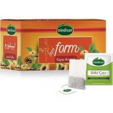 Mindivan Lepi Form Kayısı Aromalı Çay 40'lı - Bitkisel Karışımlı Diyet Destek