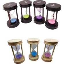 Dekoratif Ahşap 10 Dakika Kum Saati