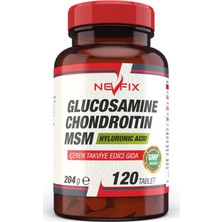 Nevfix Glucosamine 120 Tablet Chondroitin Msm Yumurta Kabuğu Zarı İçeren Takviye Edici Gıda