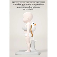 Bebek Yıkama Yardımcısı Ayarlanabilir Yükseklikli Ergonomik Bebek Banyo Ördekli