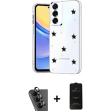 Galaxy A24 4g Yörünge Form - Siyah 6d Antistatik Mat Seramik Hayalet Nano Ekran Koruyucu + Siyah Valdez Metal Kamera Lens