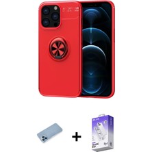 BUTİMAR'S iPhone 13 Pro Max Yankı Form Prime - Siyah Bilvis 5in1 3D Magic Cam Ekran Koruyucu + Mavi Shine Kamera Lens Koruma Cam