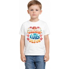 Efendioğlu Design Kısa Kollu Özel Çocuk 23 Nisan Kutlu Olsun Yazılı Çocuk T-Shirt