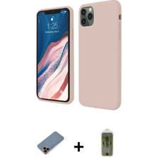 BUTİMAR'S iPhone 11 Pro Kozmos Yansıma Özel Seri - Siyah Joko Magic 5d Hayalet Cam + Kırmızı Metal Kamera Lens Koruma Cam