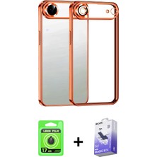 BUTİMAR'S iPhone 17 Air Vadi Minimal - Siyah Bilvis 5in1 5d Magic Hayalet Cam Ekran Koruyucu + Siyah Raze Metal Kamera Lens